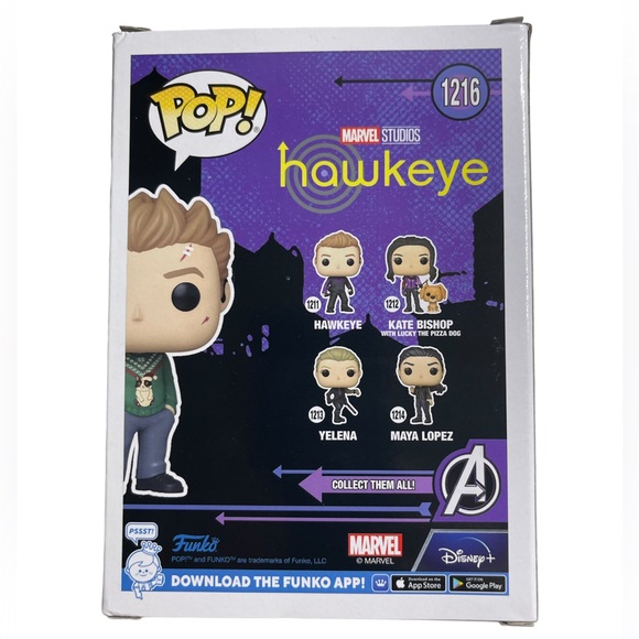 Disney Marvel Hawkeye Clint Barton #1216 Funko POP! Target Exclusive - Picture 3 of 6
